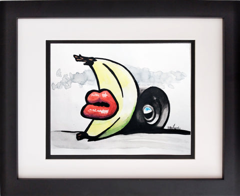 Banana Wheel - Watercolor