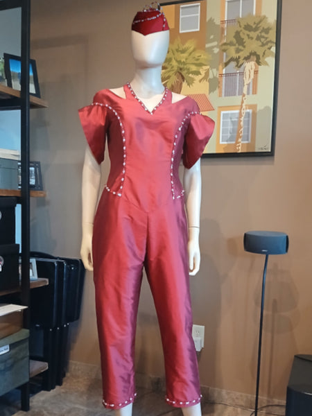 Red Galactic Pantsuit
