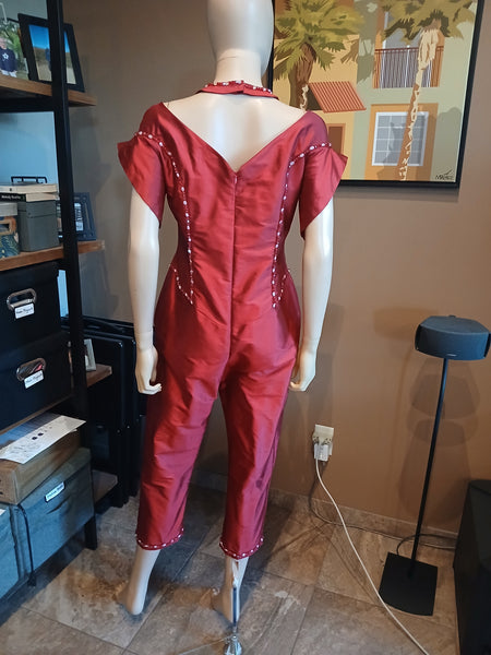 Red Galactic Pantsuit