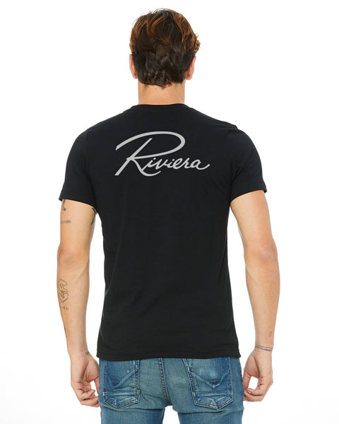 Riviera Men's Black Tee