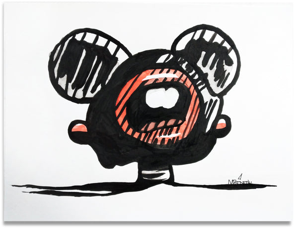 Mickey Mouth - Watercolor